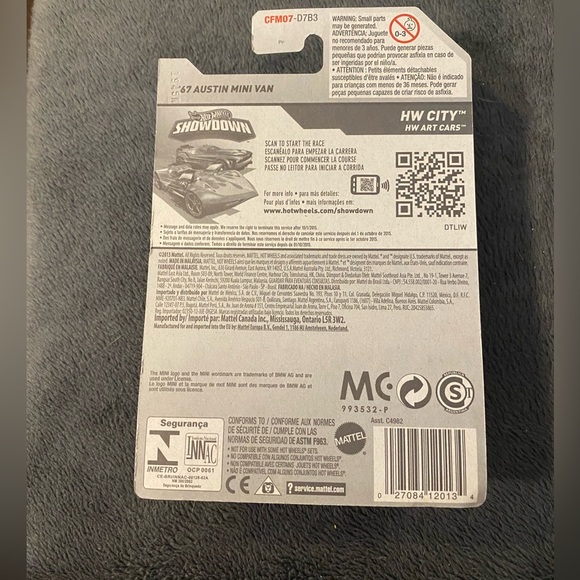 “🥦5/$25🥦". Hot Wheels '67 Austin Mini Van - Picture 2 of 3